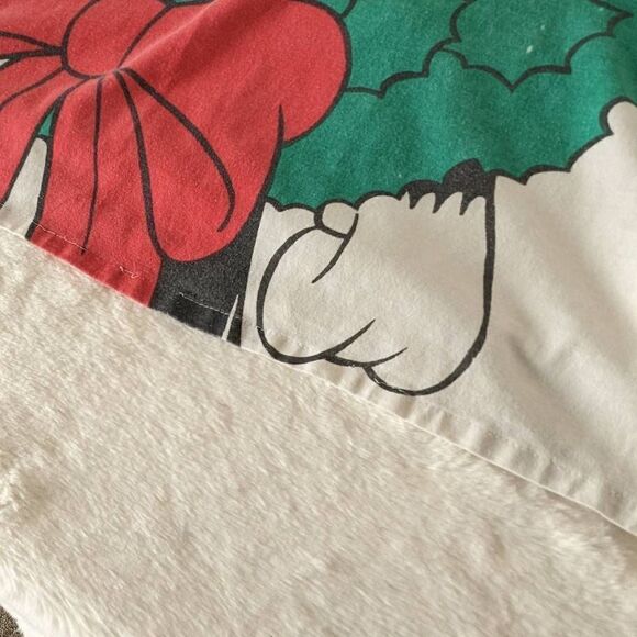 Vintage 1994 Looney Tunes Christmas Tops Graphic Sylvester Tweety Bird OSFA Paja - Picture 8 of 11